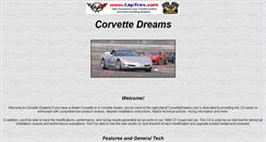 Desktop Screenshot of corvettedreams.com